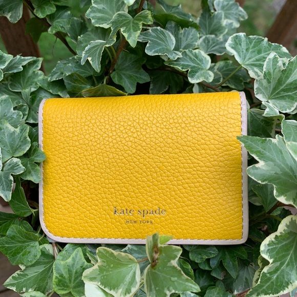 kate spade Handbags - Authentic Kate Spade pebbled leather bifold Card c